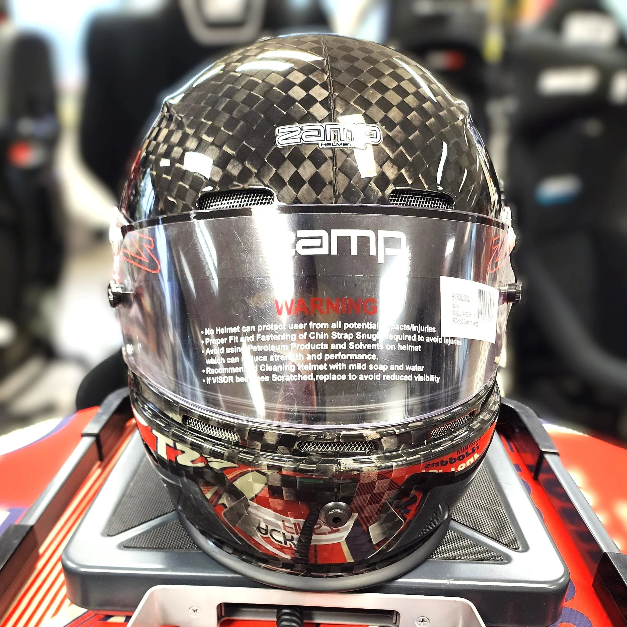 ZAMP RZ-66C Carbon SA2025 Helmet — Track First